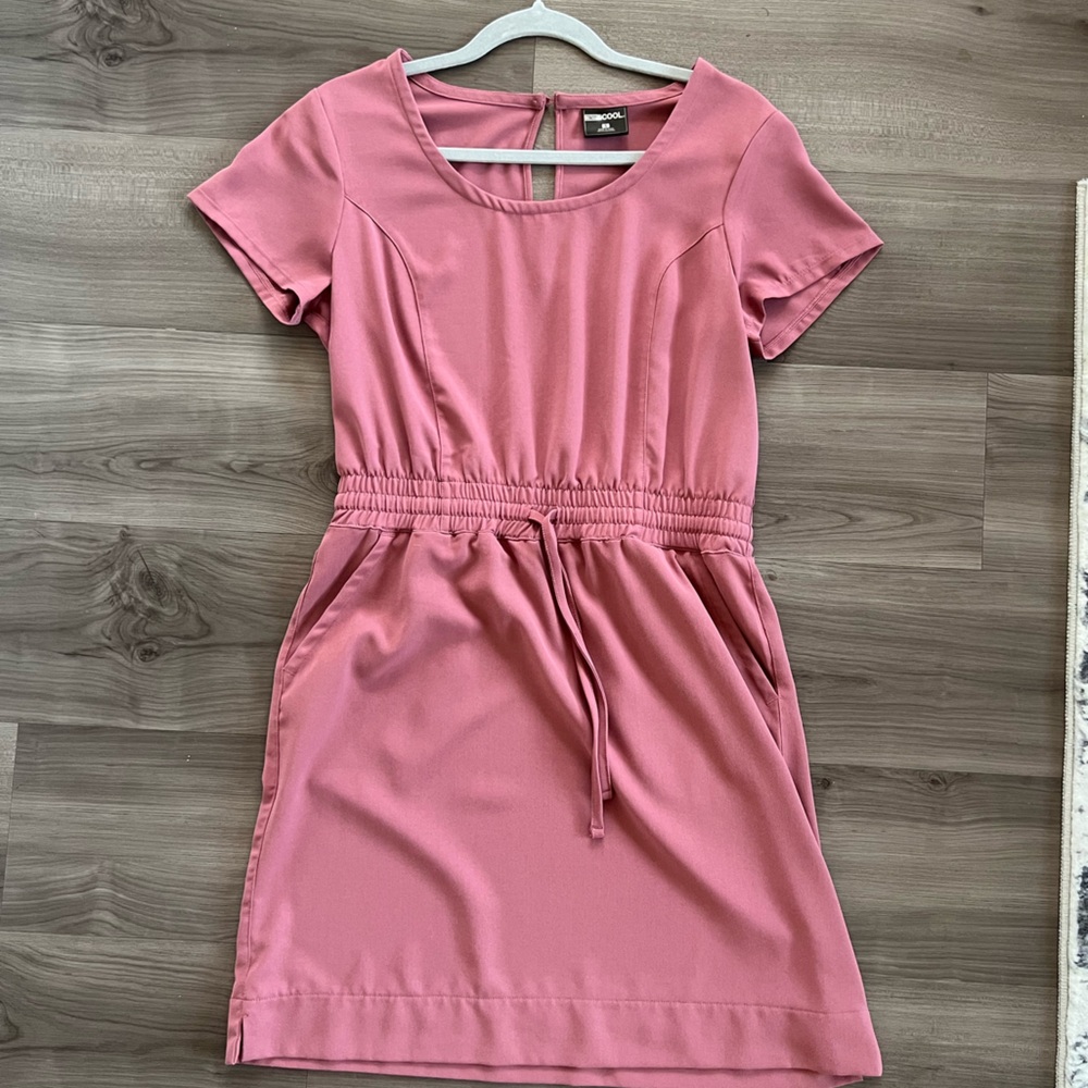 32 degrees Cool - Pink Short Sleeve Dress